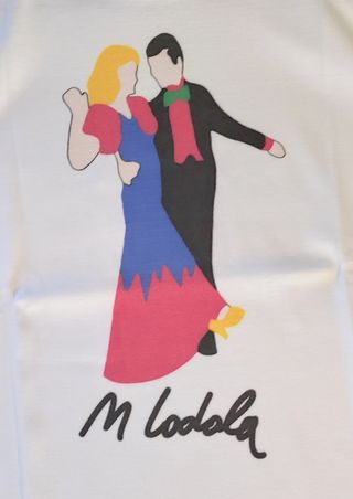 T-shirt donna - cotone - tg. M - anni '90 - nuova.