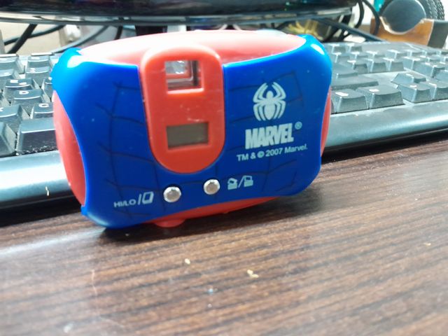 Cámara Digital, Hombre Araña, 2007.