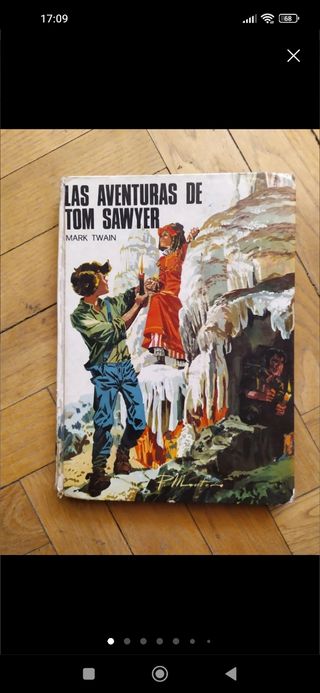 Libro ilustrado Aventuras de Tom Sawyer
