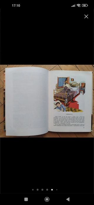 Libro ilustrado Aventuras de Tom Sawyer