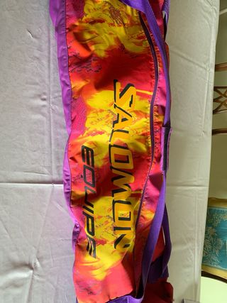 chollo por mudanza, Esquís Salomon adulto + funda