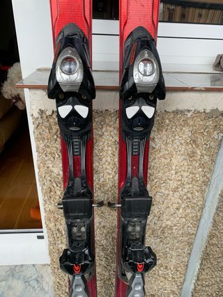 chollo por mudanza, Esquís Salomon adulto + funda
