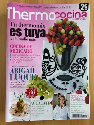 Revistas de cocina con trucos para Thermomix