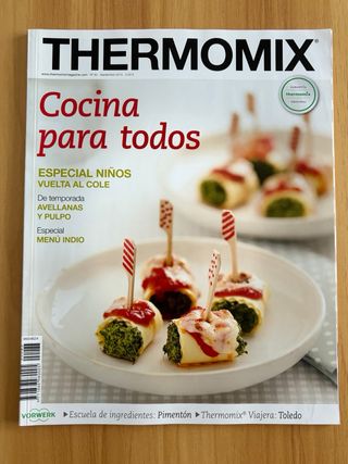 Pack de revistas de recetas Thermomix