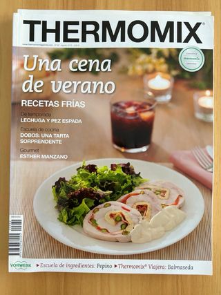 Pack de revistas de recetas Thermomix