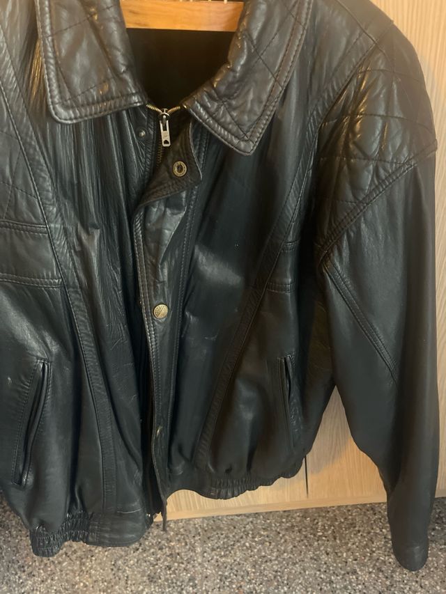 Chaqueta piel hombre