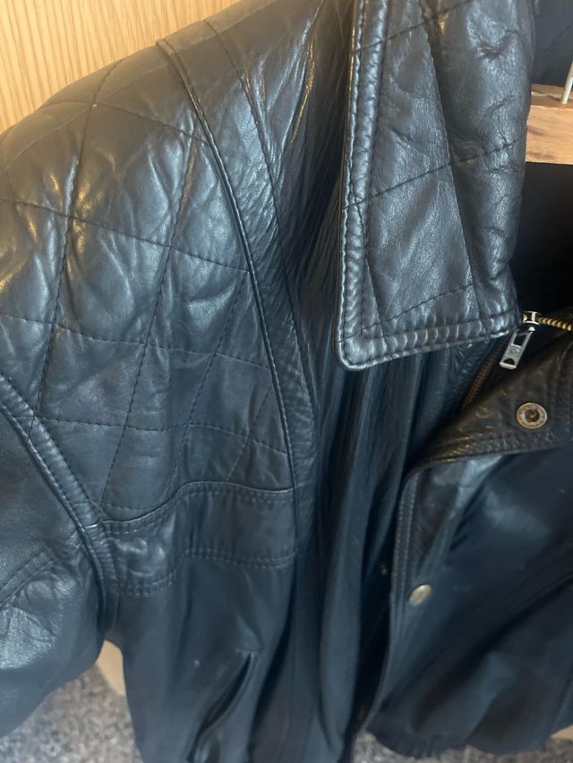 Chaqueta piel hombre