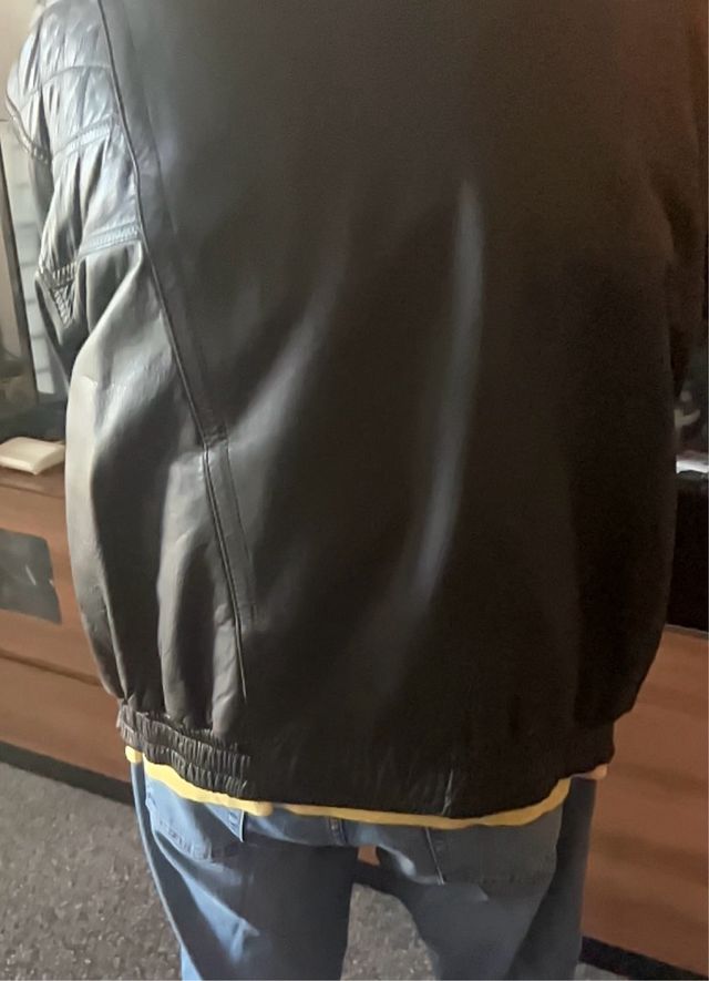 Chaqueta piel hombre