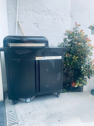 Barbacoa portátil para carbón