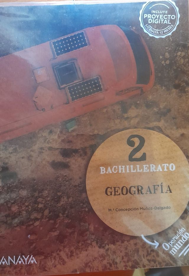 Libro 2 bachillerato geografía