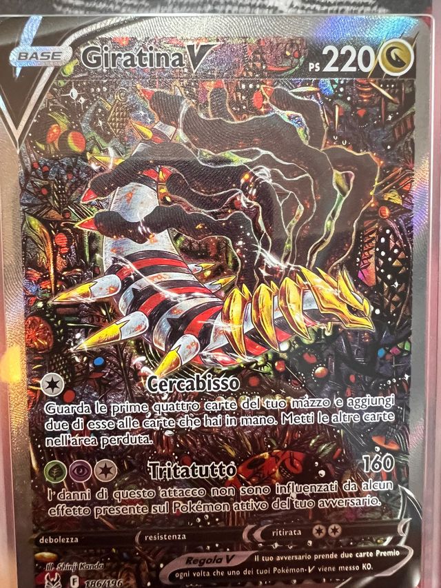 Giratina V 186 Origine Perduta Italiano Gradata 9