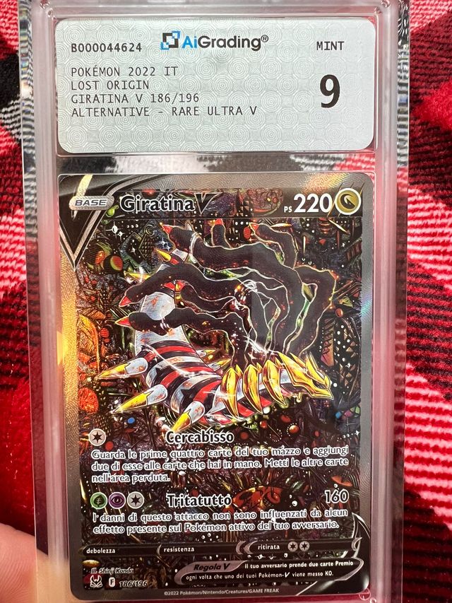 Giratina V 186 Origine Perduta Italiano Gradata 9