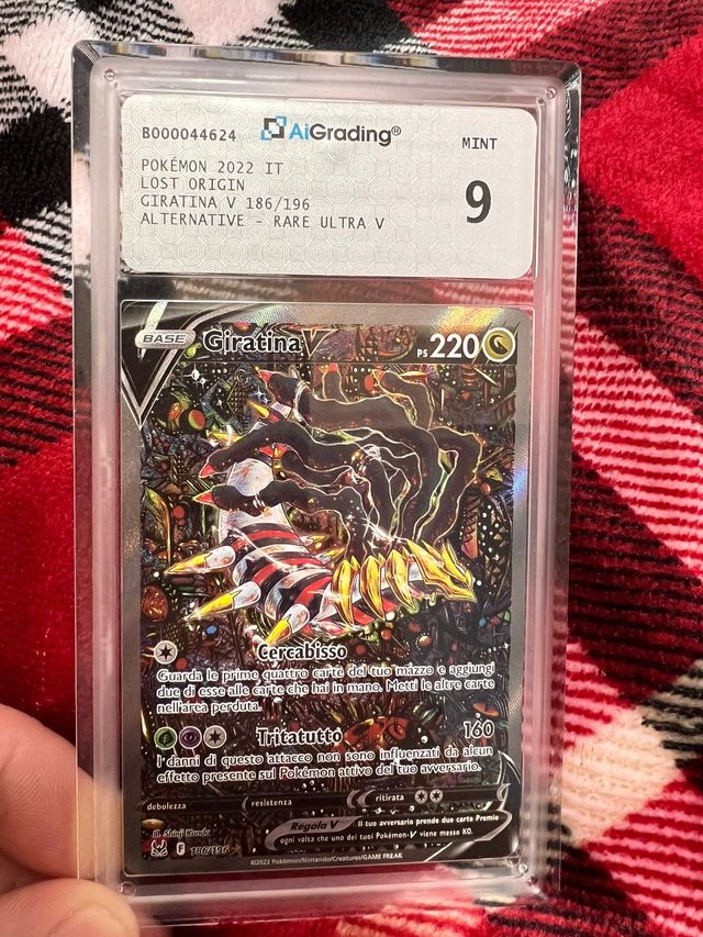 Giratina V 186 Origine Perduta Italiano Gradata 9