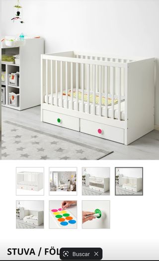Cuna STUVA 60x120