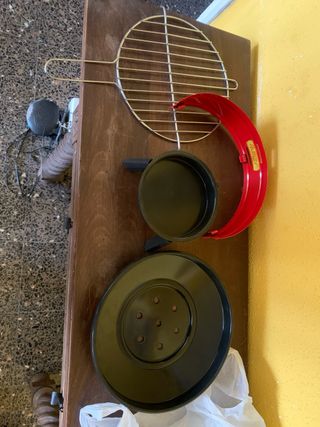 Mini barbacoa desmontable