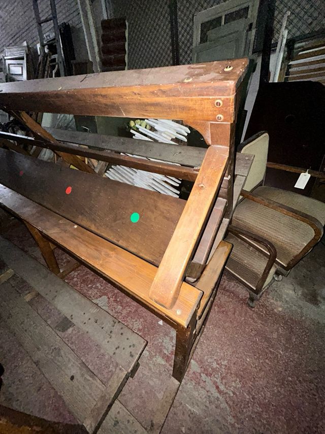 Banco antiguo iglesia