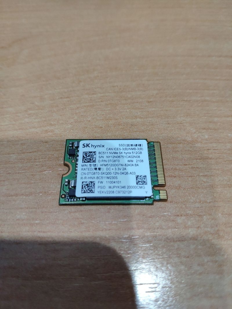 Disco duro M2 NVMe 512gb SSD