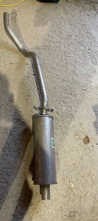Silencioso final Opel Kadett 1200S