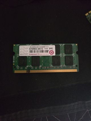 memoria portátil 2Gb PC2