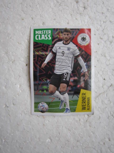 cromo de álbum fútbol ídolos de la Roja 72 Werner