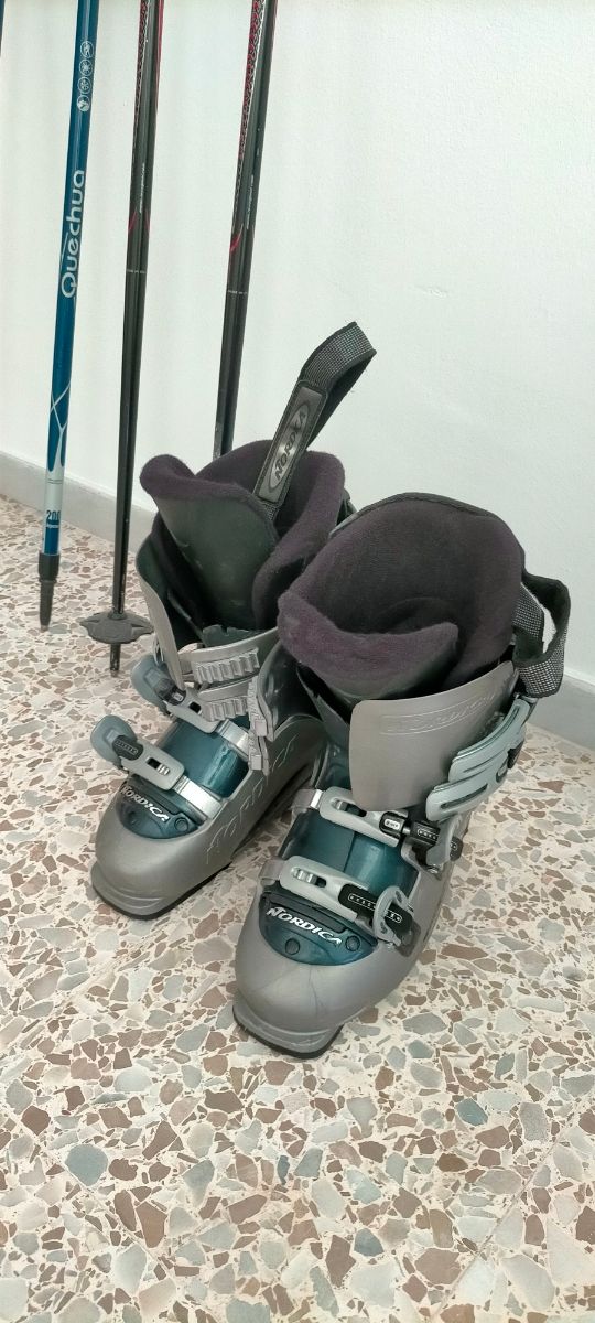 Esquís y equipo completo 