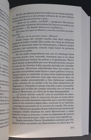 libro ciencia ficción Harry Potter