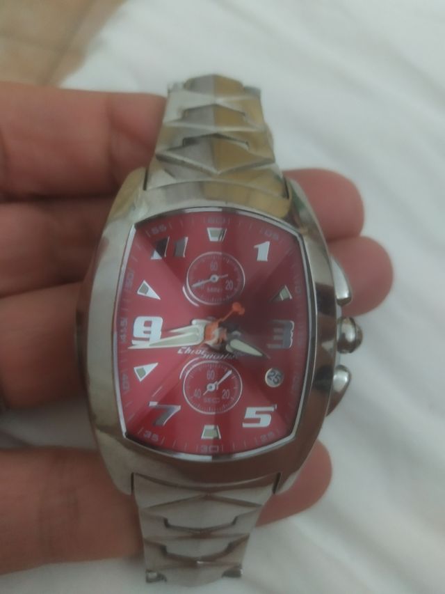 Orologio chronteck acciaio