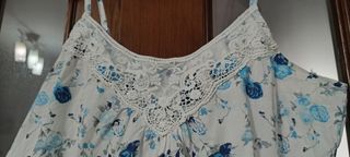 Camisa tirantes mujer
