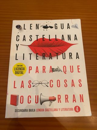 Lengua castellana y literatura 4 secundaria baula