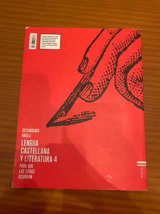 Lengua castellana y literatura 4 secundaria baula