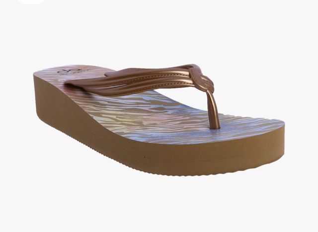 Chanclas DON ALGODÓN DORADAS