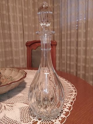 Bottiglie di cristallo 