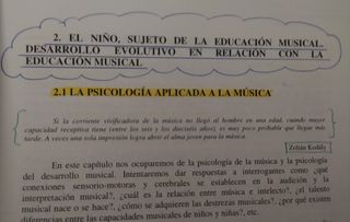 Apuntes: Expresión musical. Infantil