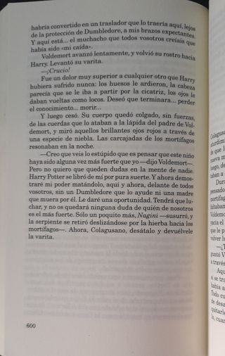 libro ciencia ficción Harry Potter cáliz de fuego