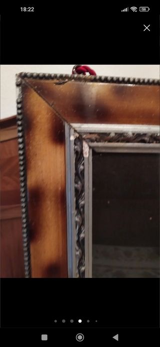 Cuadro antiguo Corazón de Jesús