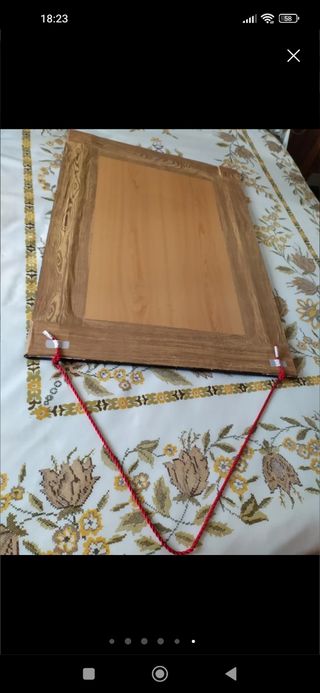 Cuadro antiguo Corazón de Jesús