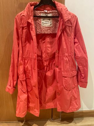 Gabardina finita de niña talla 13-14