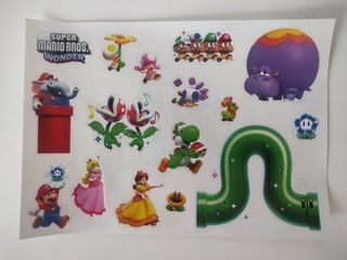 Pegatinas Super Mario Bros Wonder