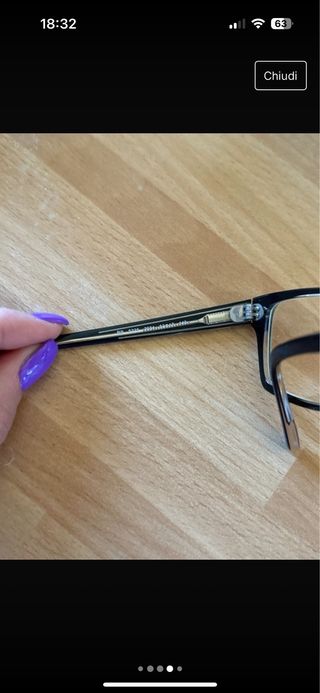 Montatura occhiali