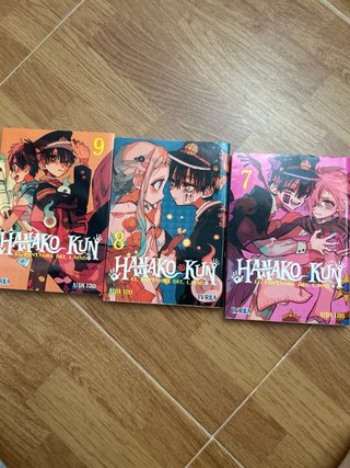 manga hanako kun del 5-9 (7€/ud)