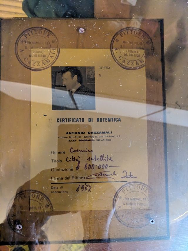 "Città satellite" di Antonio Cazzamali