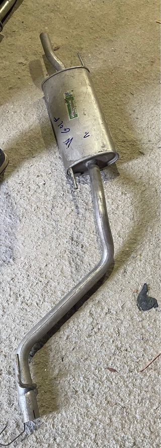 Silencioso final Vw Golf III y IV