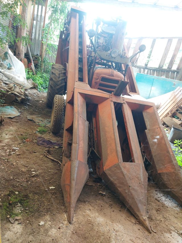 Recogedora de mazorcas de maiz