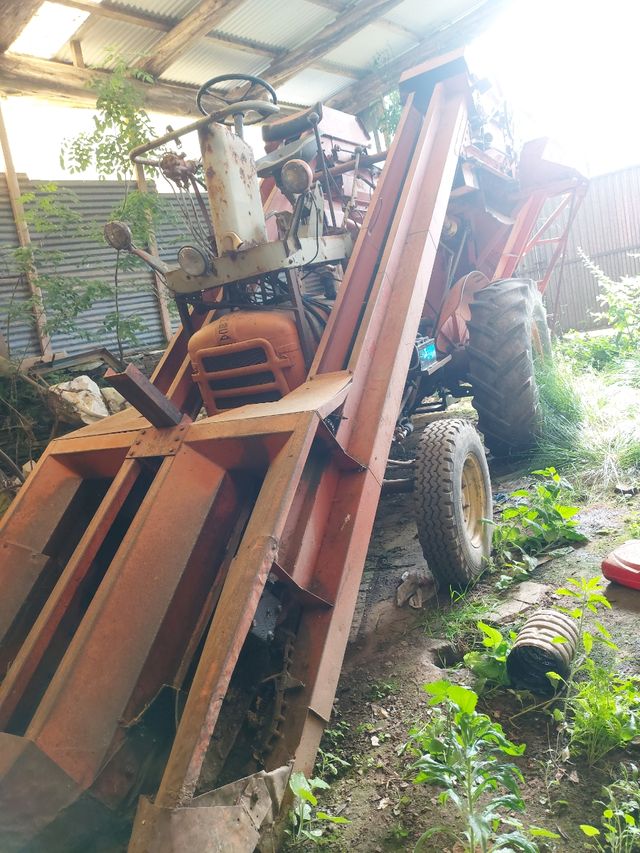 Recogedora de mazorcas de maiz