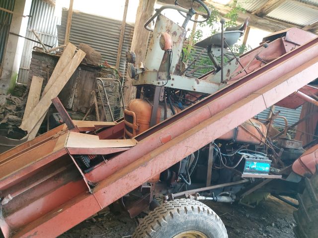 Recogedora de mazorcas de maiz