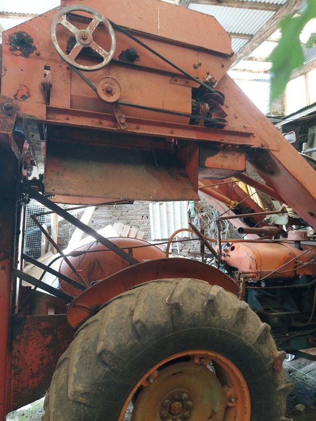 Recogedora de mazorcas de maiz