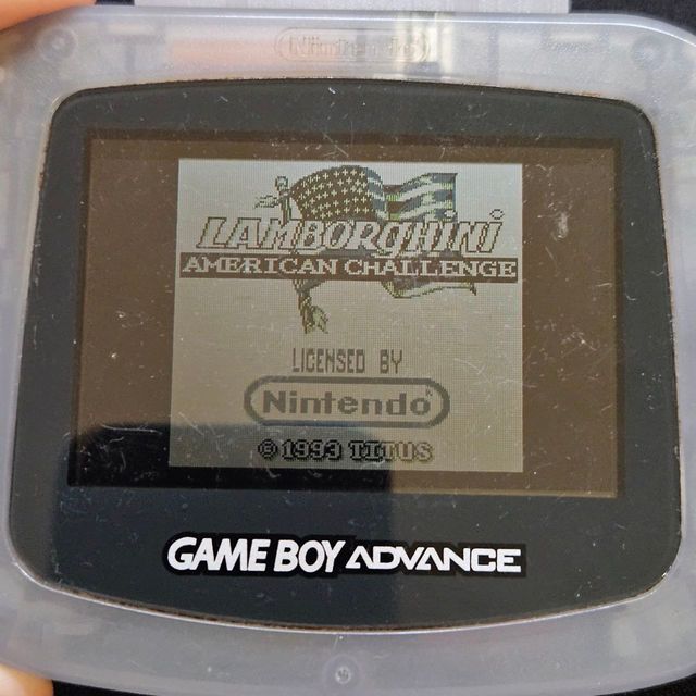 Lamborghini American Challenge Nintendo Game Boy