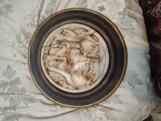 Adorno artesanía alabastro