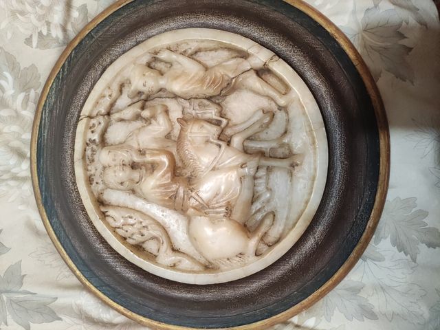 Adorno artesanía alabastro