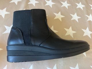 Botines piel con cuña marca IMAC T40